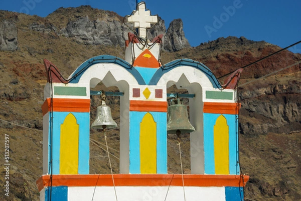 Obraz Bell tower in Greece