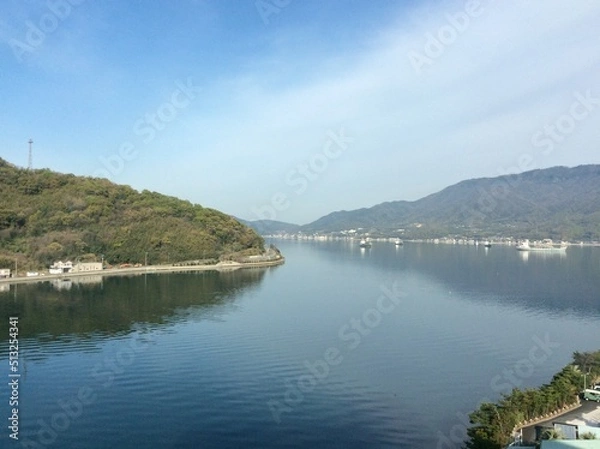 Fototapeta lake como country