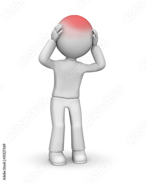 Obraz headache