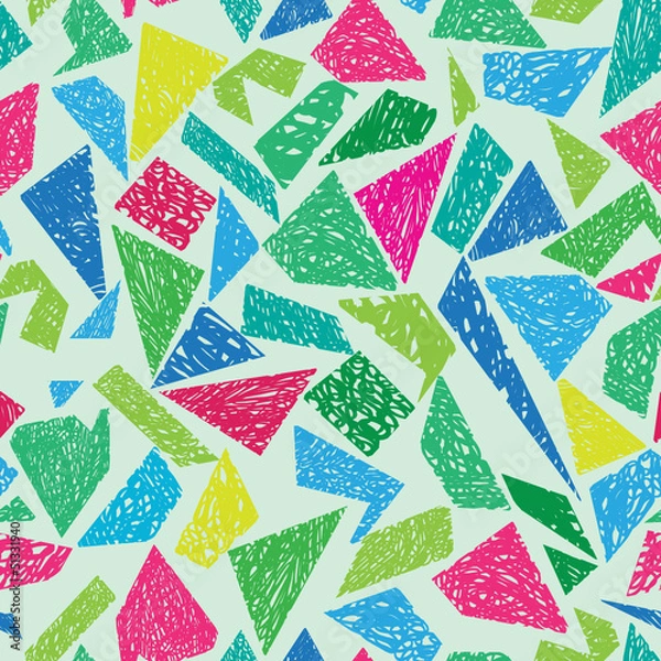 Fototapeta Abstract color seamless pattern background