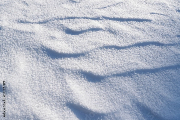 Fototapeta snow pattern