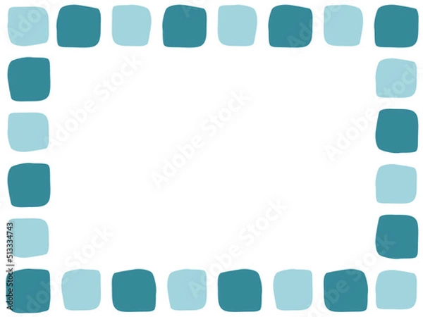 Obraz 手書き正方形フレーム