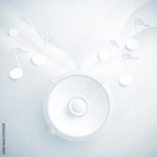 Fototapeta Music background