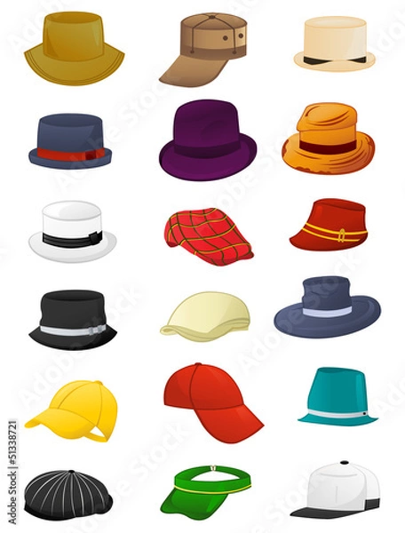 Obraz Summer hats for men