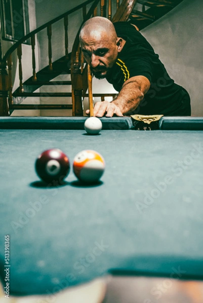 Obraz Focus on hitting