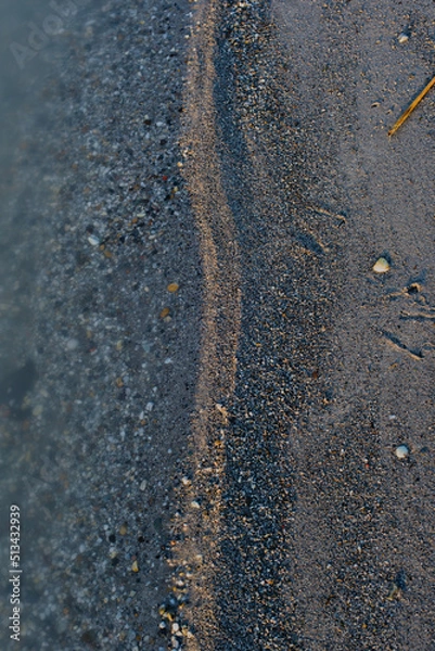 Obraz Sand an einem See