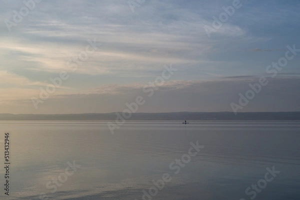 Obraz Alleine auf einem See 2