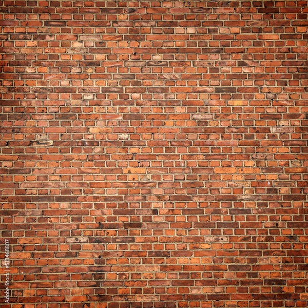 Fototapeta red brick wall texture background