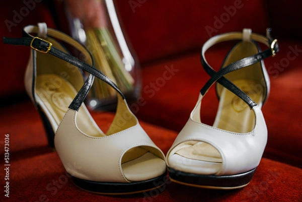 Obraz The bride shoes