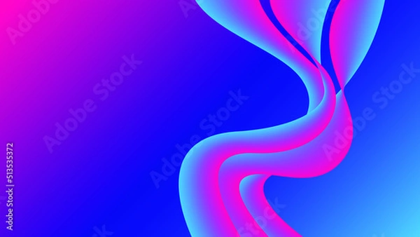 Fototapeta Modern abstract fluid colorful background