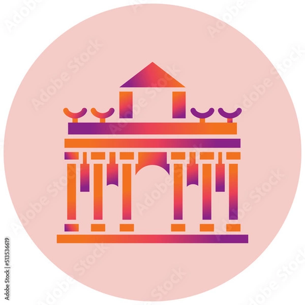 Obraz Alcala Gate Icon