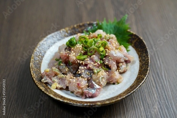 Fototapeta 鯵のなめろう