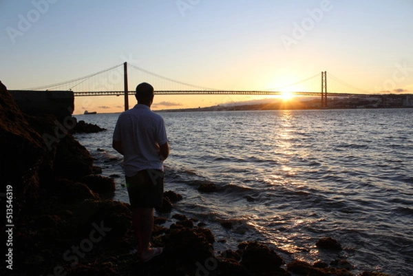 Obraz sunset on the beach