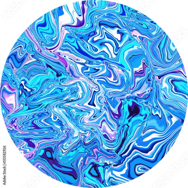 Fototapeta Colorful abstract expressionist digital painting background, contemporary art, modern art