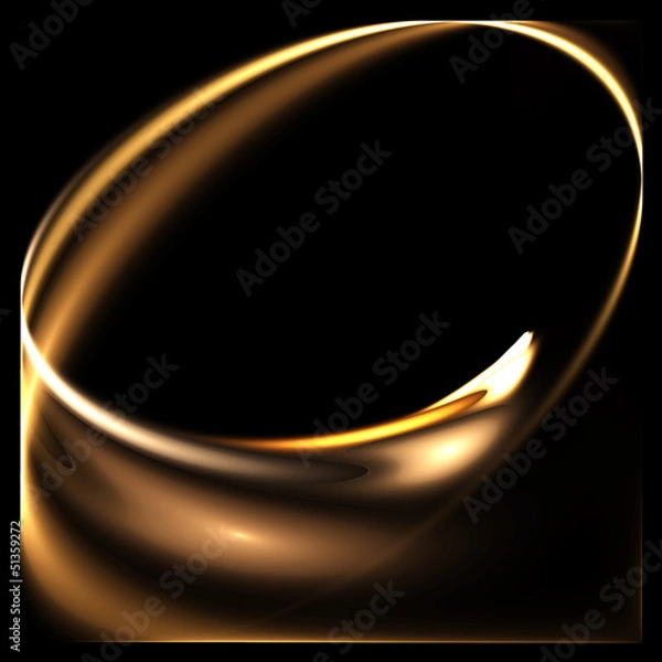 Fototapeta Abstract color image on a black background design illustration.