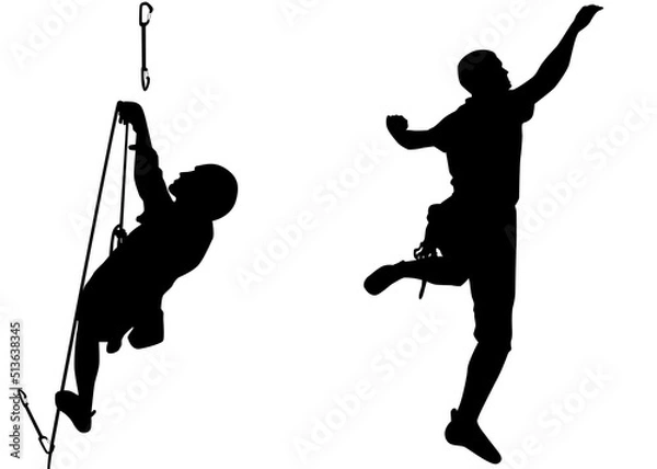 Obraz Climb in black