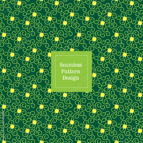 Obraz New Attractive Asian Seamless Pattern