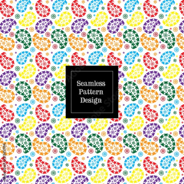 Obraz New Attractive Asian Seamless Pattern