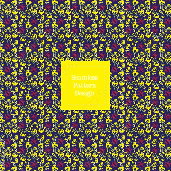 Obraz New Attractive Asian Seamless Pattern