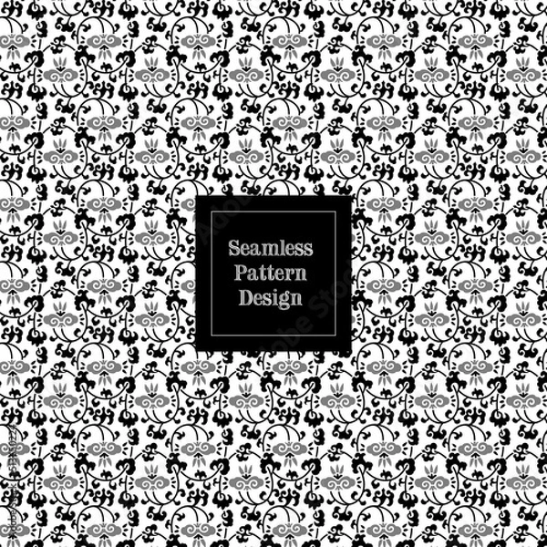 Obraz New Attractive Asian Seamless Pattern