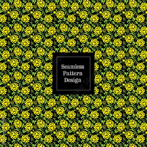 Obraz New Attractive Asian Seamless Pattern