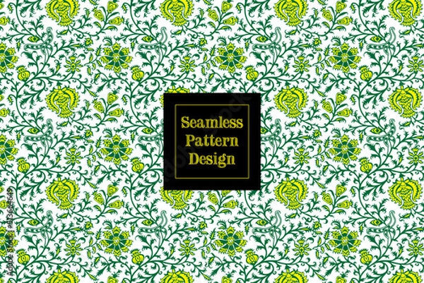 Obraz New Attractive Seamless Asian Pattern