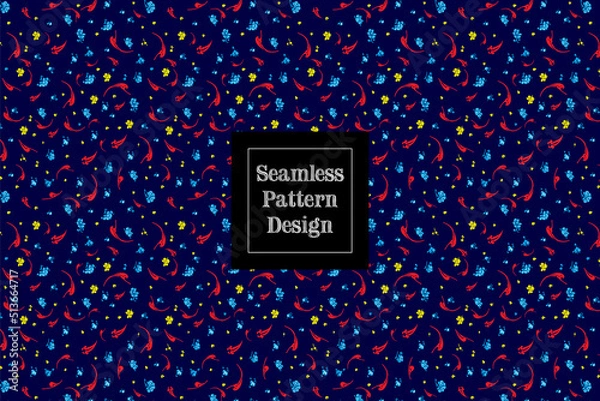 Obraz New Attractive Seamless Asian Pattern