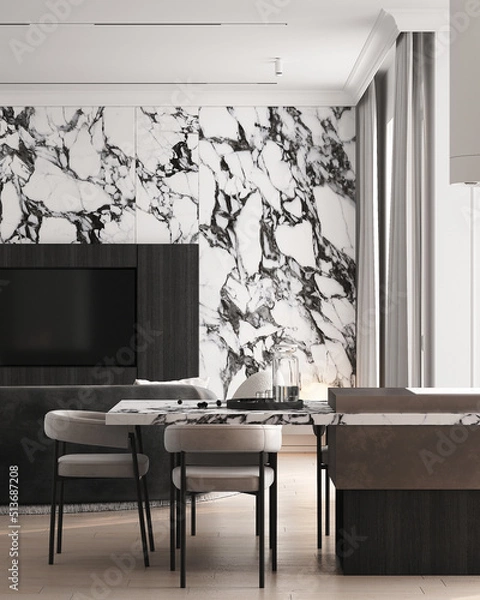 Fototapeta Modern living room