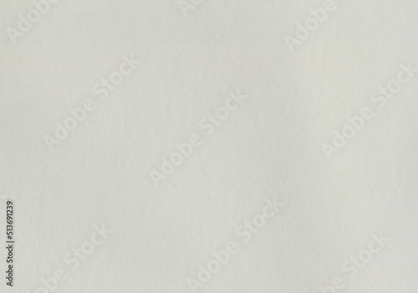 Fototapeta Large image of a fine grain fiber uncoated matt water color paper texture background scan scandia paper with copy space for text wallpaper background