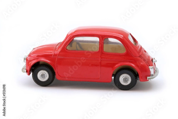 Fototapeta retro model mini car