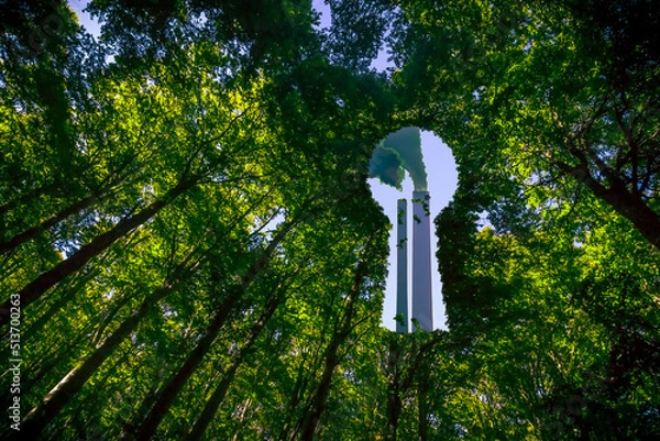 Fototapeta Greenwashing Concept