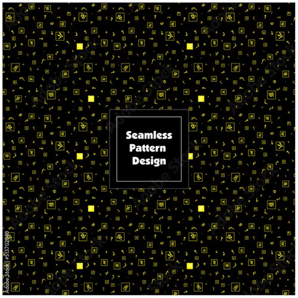 Obraz New Attractive Seamless Asian Pattern