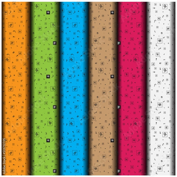 Obraz New Attractive Seamless Pattern