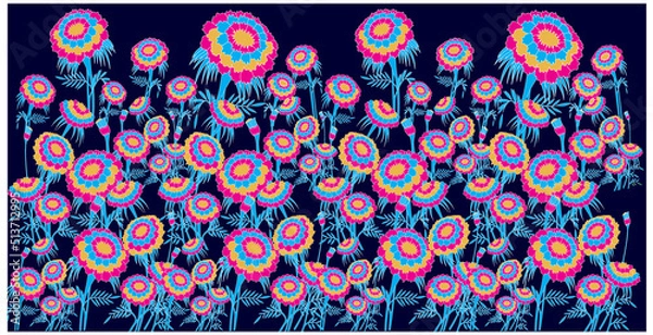 Obraz New Attractive Seamless Pattern