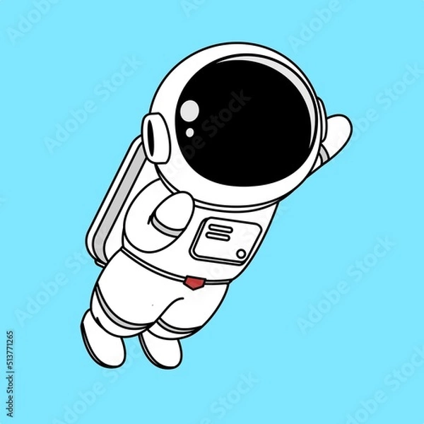 Obraz Flying Astronaut