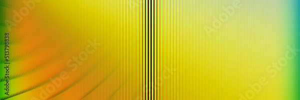 Fototapeta Vivid colorful error bright illustration in neon yellow green shapes, psychedelic disco shapes tech Synth wave. Vapor wave cyberpunk style. Retro futurism, web punk, rave DJ techno