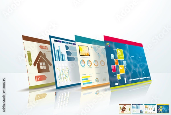 Fototapeta Web design concept