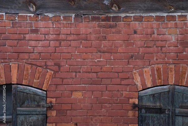 Obraz altes Backsteinwand