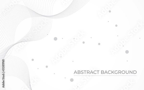 Fototapeta Minimalist white abstract background