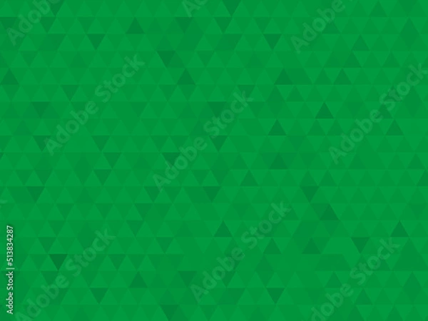 Obraz green illustration abstract triangle background