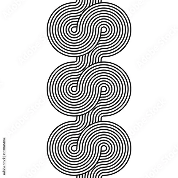 Fototapeta Simple line background.Vector illustration.