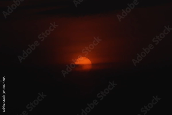 Obraz A beautiful sunset with sun