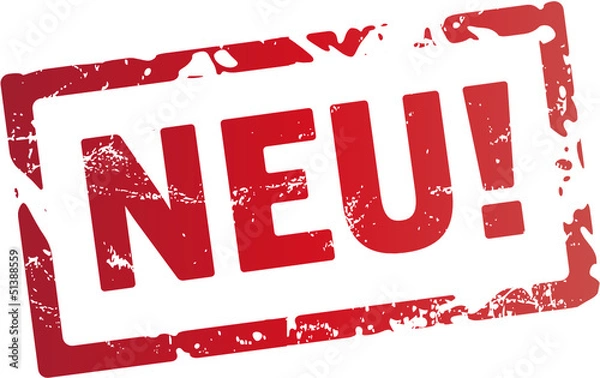 Obraz Nowy czerwony znaczek