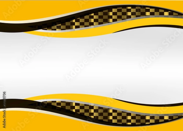 Obraz vector checkered  background. EPS10 illustration