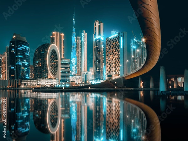 Fototapeta Dubai Skyline