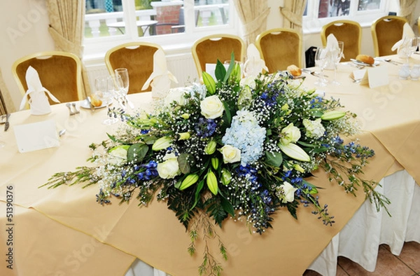 Obraz Wedding reception flowers