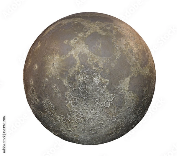 Obraz Globe of the Moon - Earth's satellite