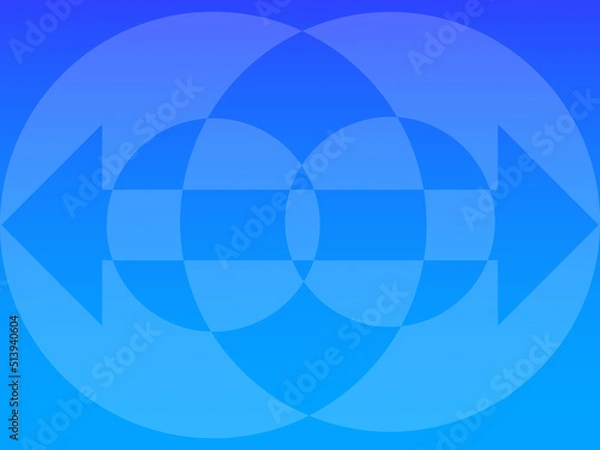 Obraz abstract blue background