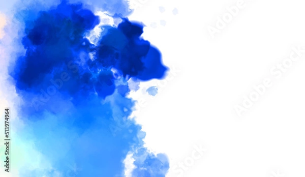 Fototapeta Brushed Painted Abstract Background. Brush stroked painting. Artistic vibrant and colorful wallpaper..