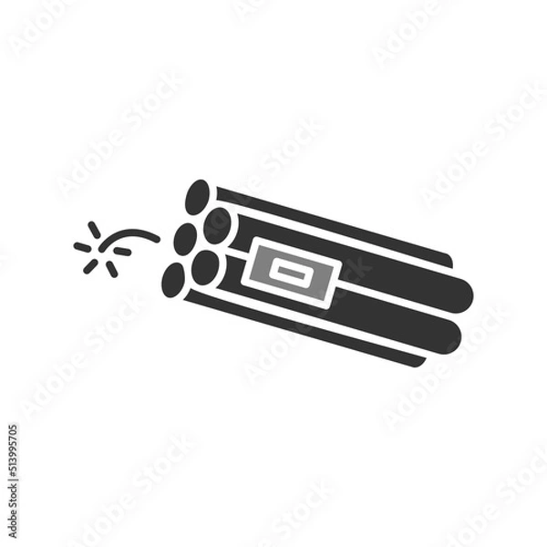 Fototapeta Dynamite Icon